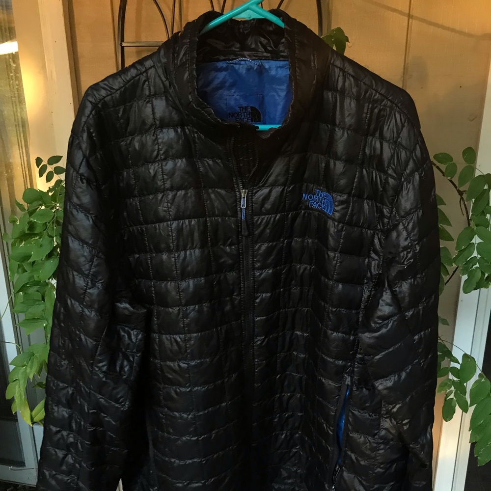 Thermoball Black North Face Puffer Jacket